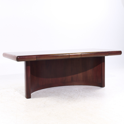  Dyrlund Dyrlund Skyline Mid Century Danish Rosewood Executive Desk