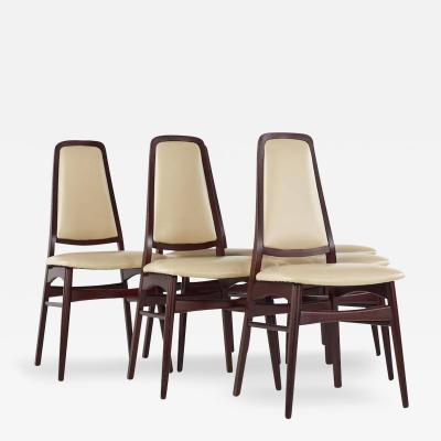  Dyrlund Dyrlund Style Mid Century Rosewood Dining Chairs Set of 6