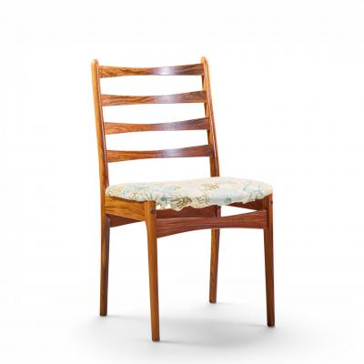  Dyrlund Dyrlund Style Mid Century Rosewood Dining Chairs Set of 6