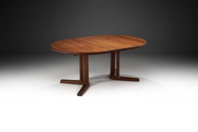  Dyrlund Extendable Teak Dining Table by Dyrlund Denmark 1960s