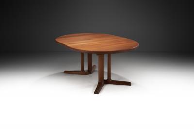  Dyrlund Extendable Teak Dining Table by Dyrlund Denmark 1960s
