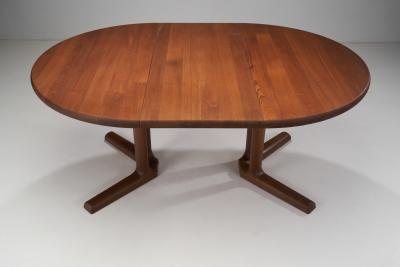  Dyrlund Extendable Teak Dining Table by Dyrlund Denmark 1960s