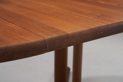  Dyrlund Extendable Teak Dining Table by Dyrlund Denmark 1960s