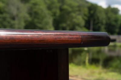 Dyrlund Imposing Dyrlund Rosewood Executive Super Skyline Desk Made in Denmark 1970s