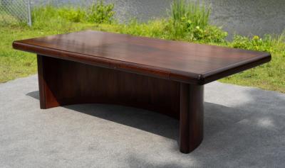 Dyrlund Imposing Dyrlund Rosewood Executive Super Skyline Desk Made in Denmark 1970s