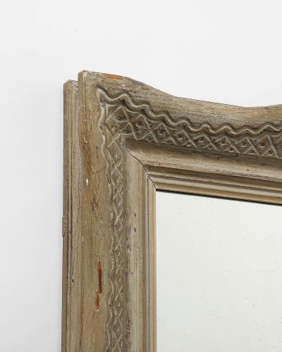  E Bouche Mirror with Carved Wood Frame by E Bouche France c 1930