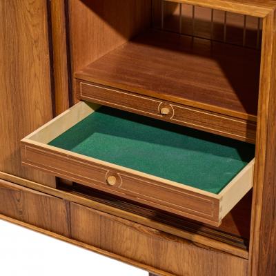  E W BACH E W Bach for Sejling Mid Century Danish Rosewood Credenza