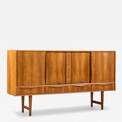  E W BACH E W Bach for Sejling Mid Century Danish Rosewood Credenza