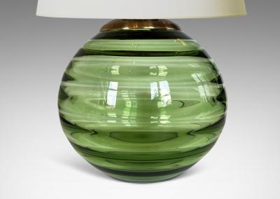  EDA Glasbruk Table Lamp by EDA Glasbruk Attrib 