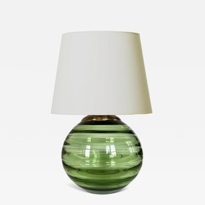  EDA Glasbruk Table Lamp by EDA Glasbruk Attrib 