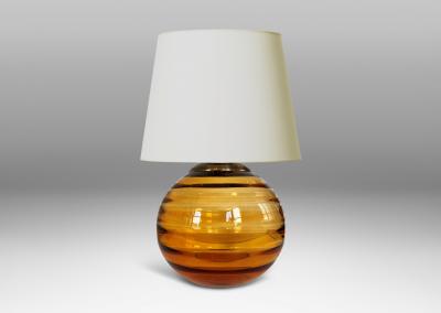  EDA Glasbruk Table Lamp by EDA Glasbruk Attrib 