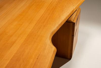  Eb nisterie Seltz Adjustable Desk in Beech Produced by Seltz France 1980s