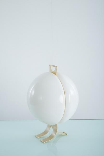  Ecolight Mid Century Modern Sfera Table Lamp by Beni Cuccuru Italy 1972