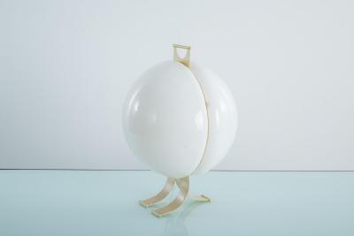  Ecolight Mid Century Modern Sfera Table Lamp by Beni Cuccuru Italy 1972