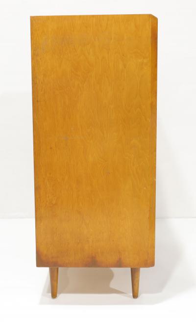  Edmond J Spence Edmond Spence Wavy Front Bachelors Chest in Maple