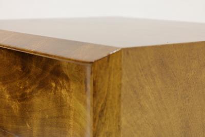  Edmond J Spence Edmond Spence Wavy Front Nightstands in Birch