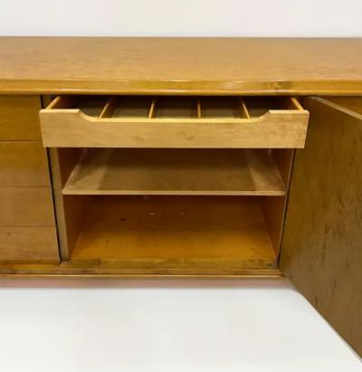  Edmond J Spence Swedish Mid century Modern Edmond Spence Credenza with 9 drawers