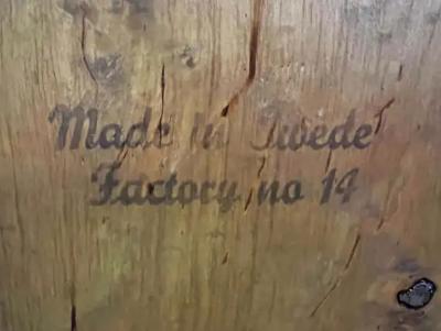  Edmond J Spence Swedish Mid century Modern Edmond Spence Credenza with 9 drawers