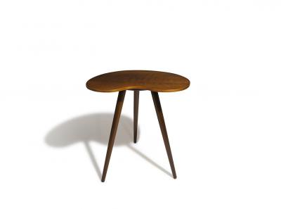  Edmund J rgensen Danish Edmund Jorgensen Walnut Kidney Shape Side Table