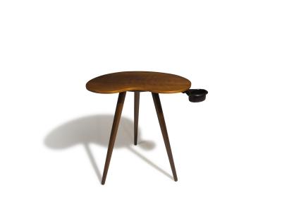  Edmund J rgensen Danish Edmund Jorgensen Walnut Kidney Shape Side Table