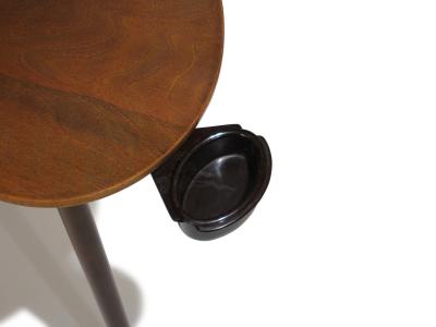  Edmund J rgensen Danish Edmund Jorgensen Walnut Kidney Shape Side Table