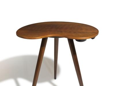 Edmund J rgensen Danish Edmund Jorgensen Walnut Kidney Shape Side Table