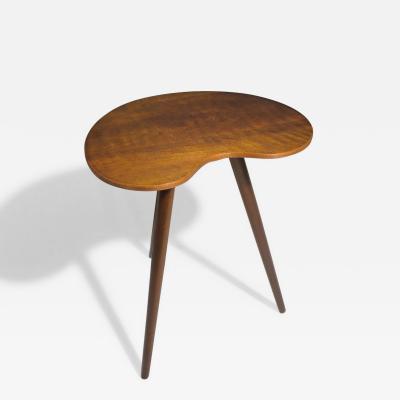  Edmund J rgensen Danish Edmund Jorgensen Walnut Kidney Shape Side Table