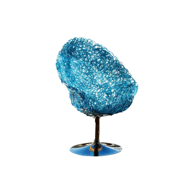  Edra Edra Margherita Chair in Aquamarine