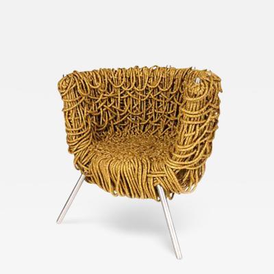  Edra Edra Vermelha Rope Armchair