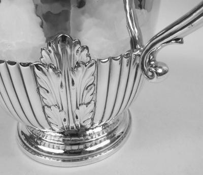  Edward Barnard Sons English Victorian Neoclassical Britannia Silver Trophy Cup 1896