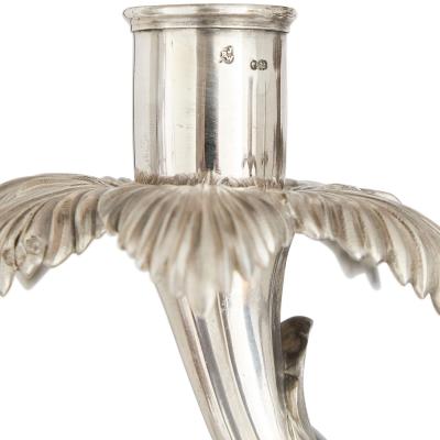  Edward Barnard Sons English silver Orientalist and equestrian centrepiece by Edward Barnard Sons
