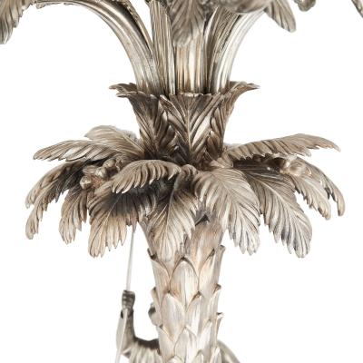  Edward Barnard Sons English silver Orientalist and equestrian centrepiece by Edward Barnard Sons