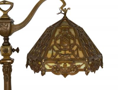  Edward F Caldwell Co Caldwell Lighting American Victorian Caldwell Bronze Double Student Lamp
