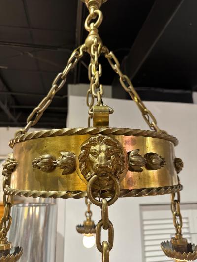  Edward F Caldwell Co Caldwell Lighting E F Caldwell Important Bronze Chandelier