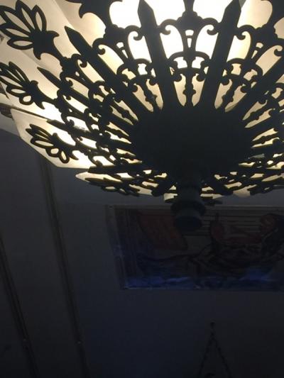  Edward F Caldwell Co Caldwell Lighting MONUMENTAL ART DECO TRIPLE TIER CHANDELIER