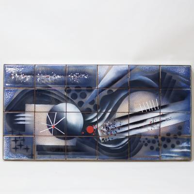  Edward Winter Enamel Wall Panel by Edward Winter Rhythm of the Spheres 