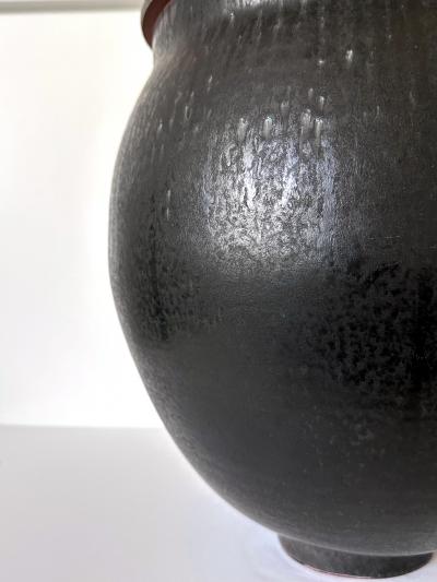  Edwin Mary Scheier Large Early Glazed and Sculpted Ceramic Vessel by Mary and Edwin Scheier