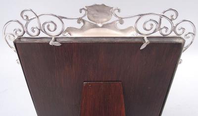  Eels Brothers Browne Antique English Edwardian Classical Sterling Silver Picture Frame 1905