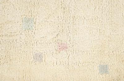  Ege Rya Danish Modern Hand Knotted Tan Wool Rug by Rya