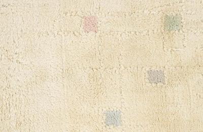  Ege Rya Danish Modern Hand Knotted Tan Wool Rug by Rya
