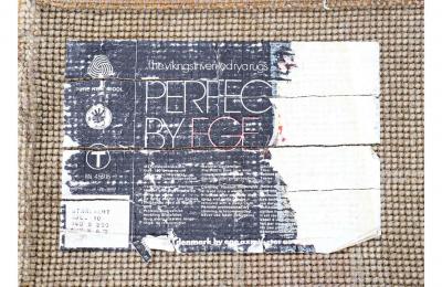  Ege Rya Danish Modern Hand Knotted Tan Wool Rug by Rya