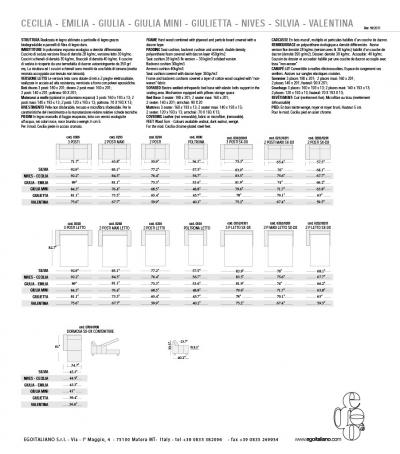  Egoitaliano Cecilia Sofa Bed