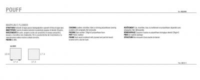  Egoitaliano Flower Pouf