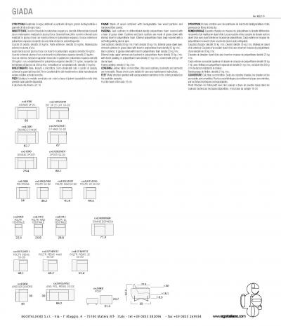  Egoitaliano Giada Sofa