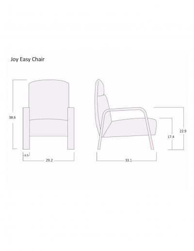  Egoitaliano Joy Easy Chair