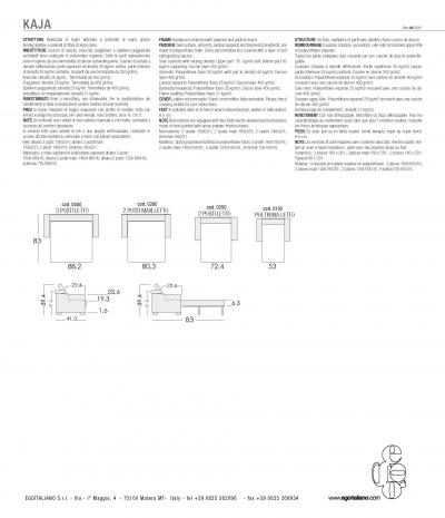  Egoitaliano Kaja Sofa Bed