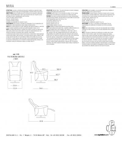  Egoitaliano Mira Armchair