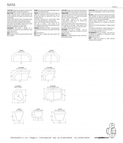  Egoitaliano Nara Sofa