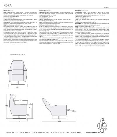  Egoitaliano Nora Armchair