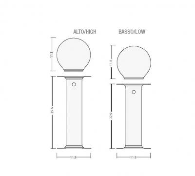  Egoitaliano Servetti Side Table